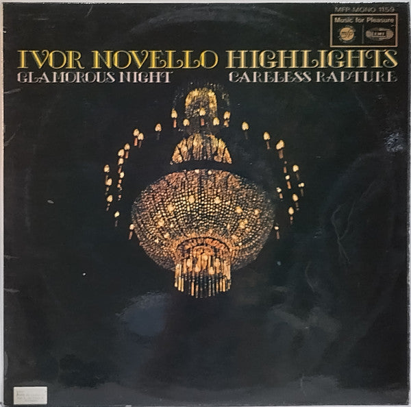 Ivor Novello - Glamorous Night & Careless Rapture - Used Vinyl Recor