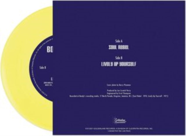 MARLEY - SOUL REBEL (YELLOW) - Vinyl Record 7