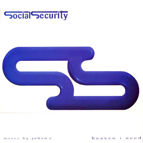 Social Security - Heaven I Need - Used Vinyl Record 12"