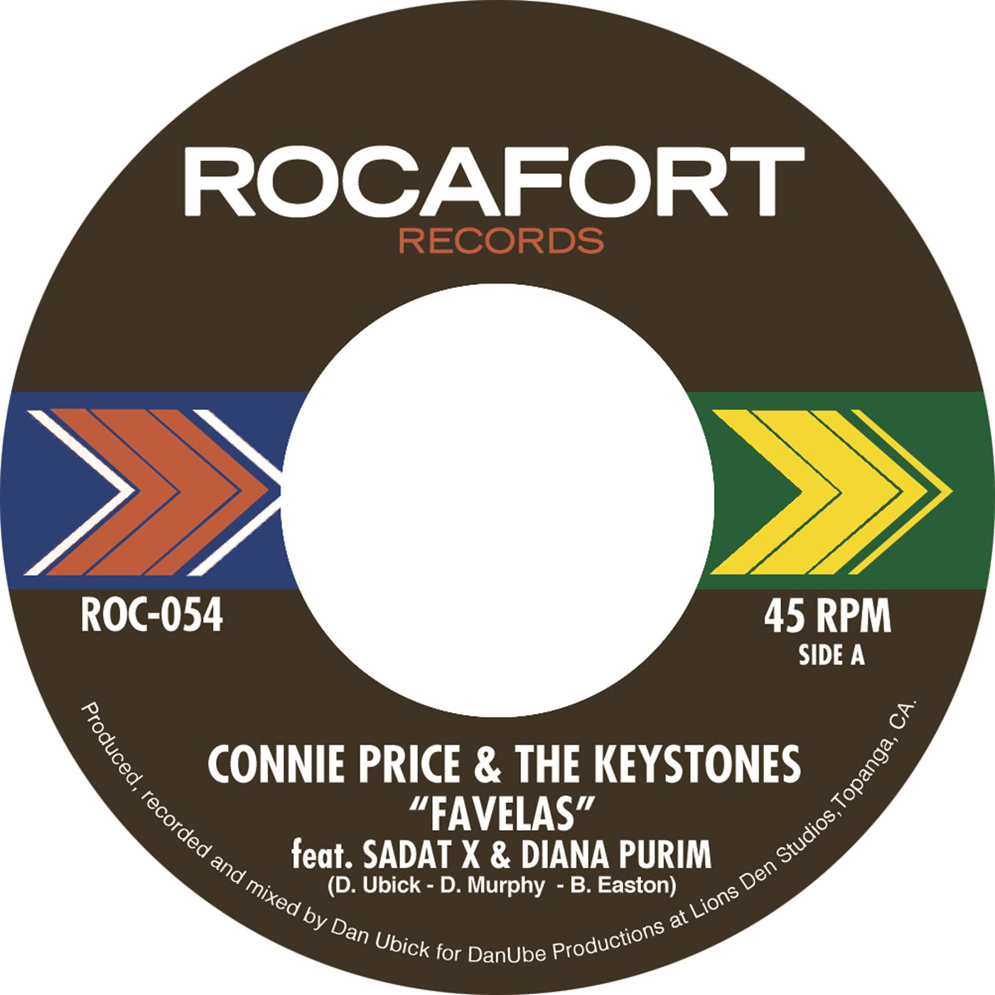CONNIE PRICE & THE K - Favelas - Vinyl Record 7
