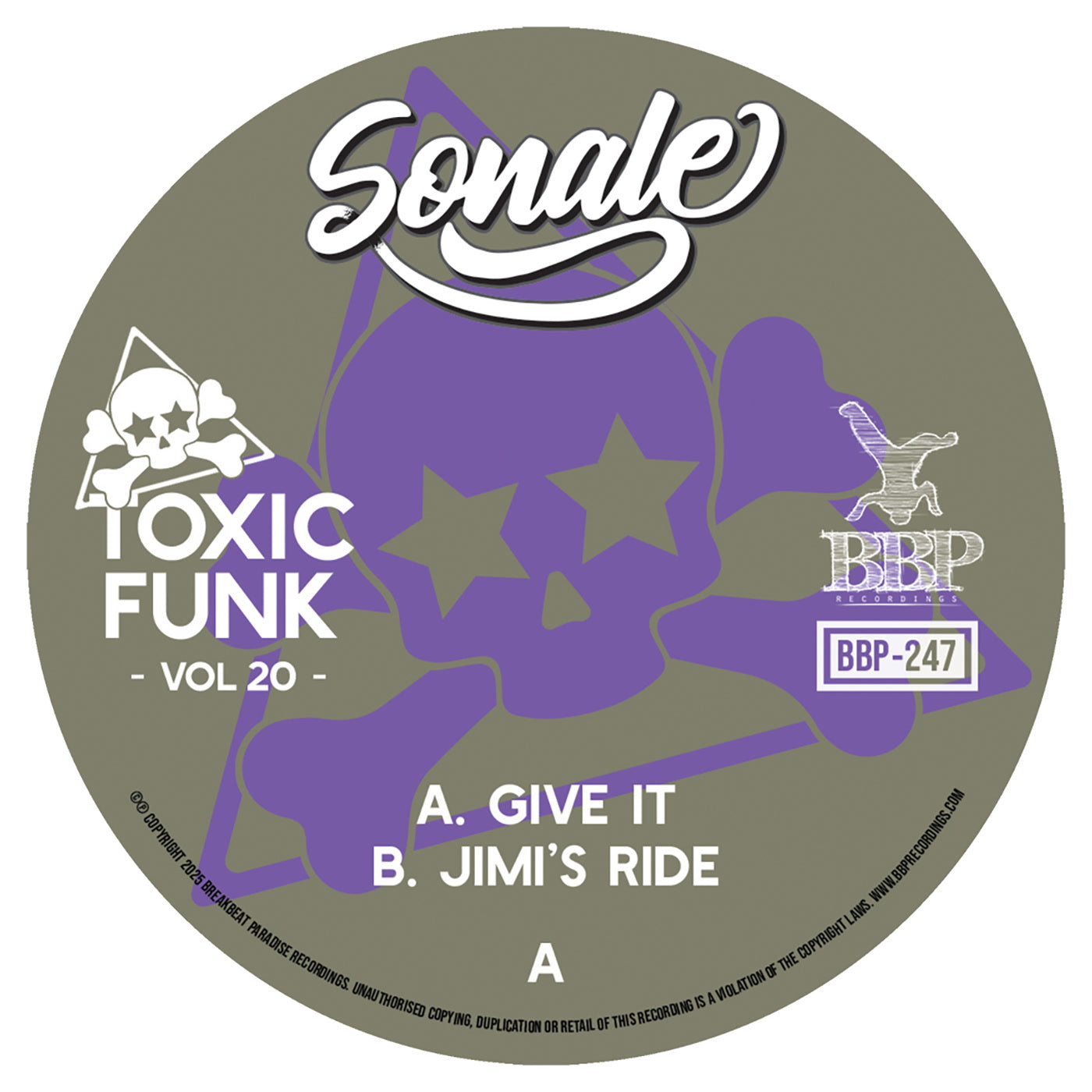 SONALE - Toxic Funk Vol 20 - Vinyl