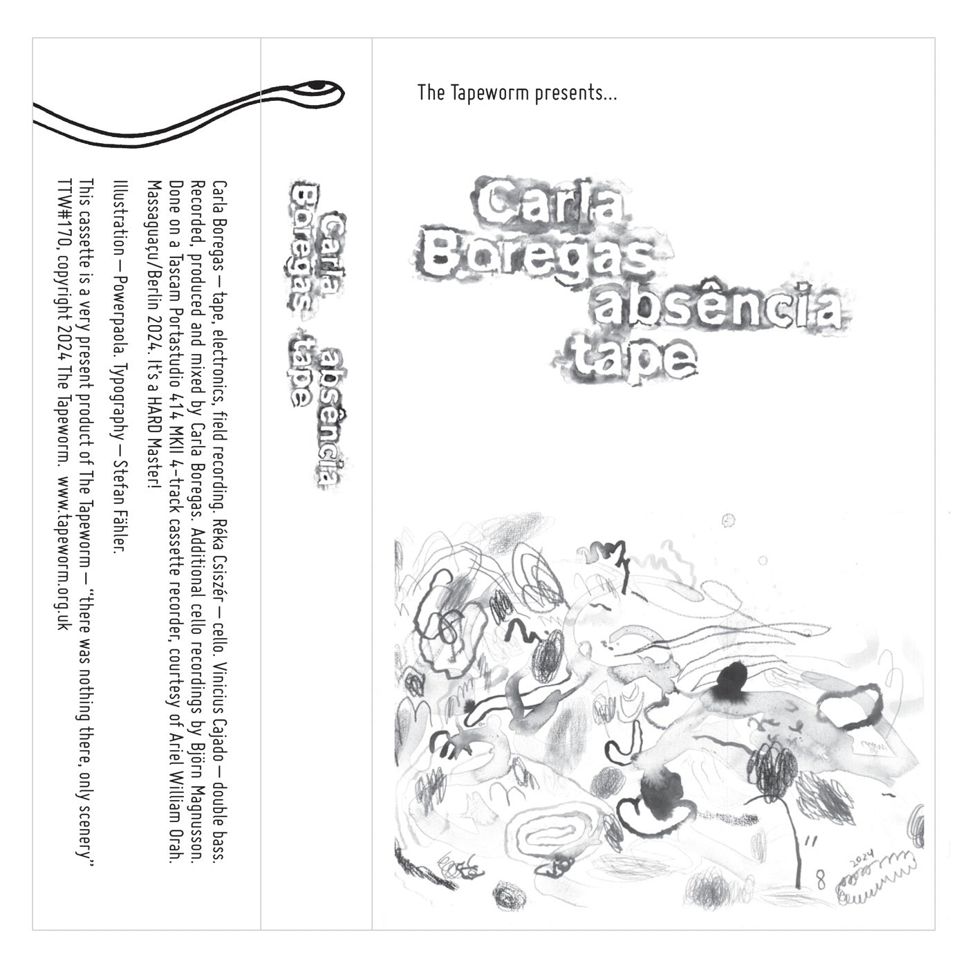 Carla Boregas - Absência Tape - CASS