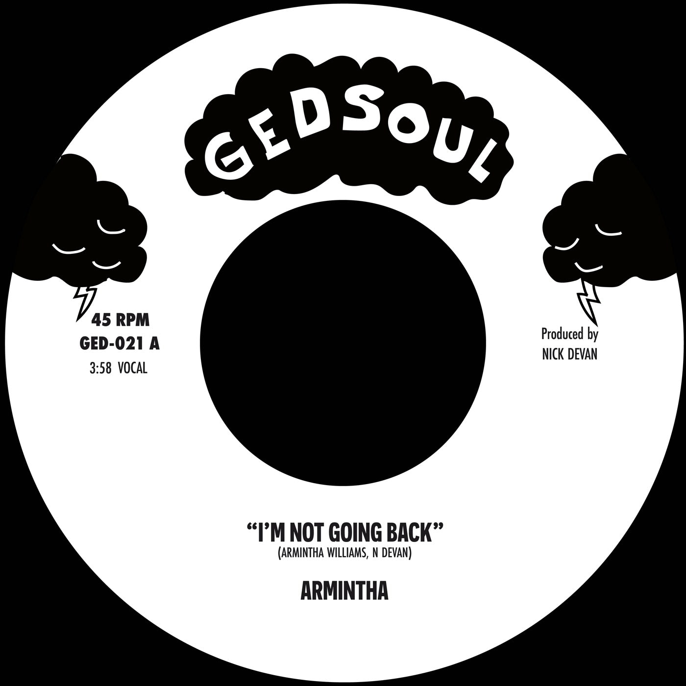 Arminrtha - I'm Not Going Back - Vinyl Record 7