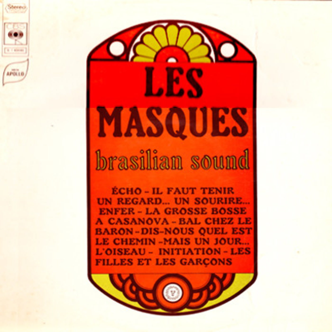 LES MASQUES - BRASILIAN SOUND - Vinyl Record