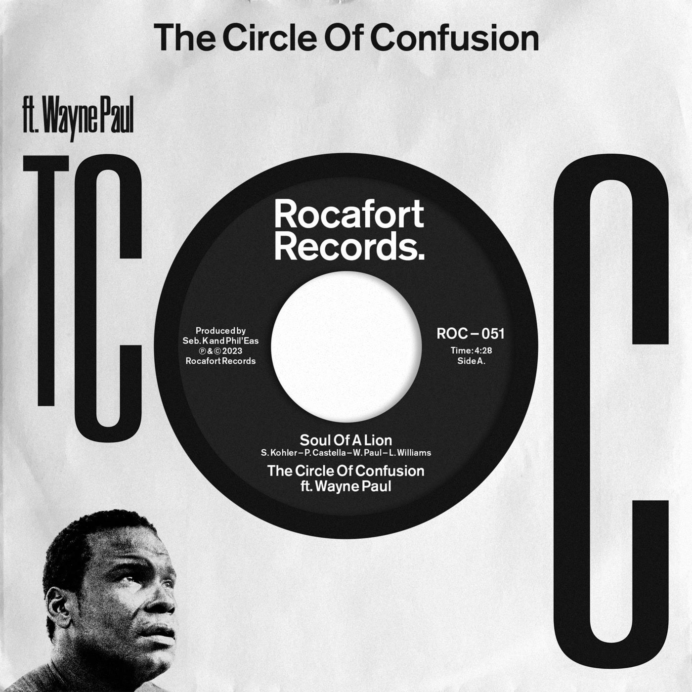 CIRCLE OF CONFUSION - Soul Of A Lion / Soul Of A Lion (Dub Mix) - Viny