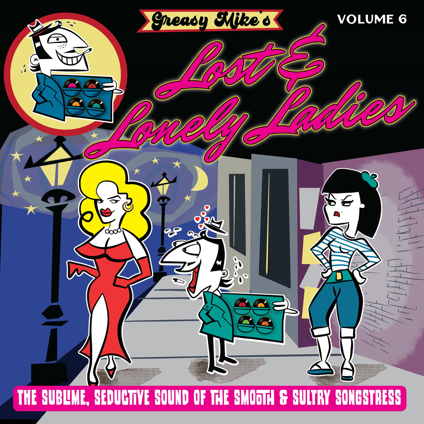 VARIOUS ARTISTS - GREASY MIKE'S LOST & LONELY LADIES - Vinyl Record