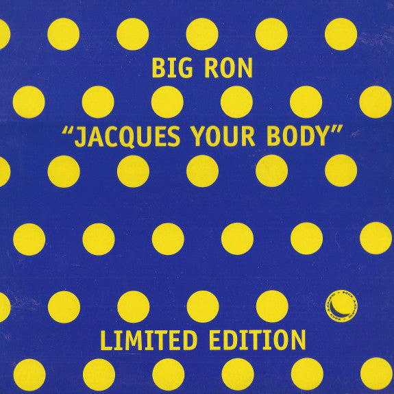Big Ron - Jacques Your Body - Used Vinyl Record 12"