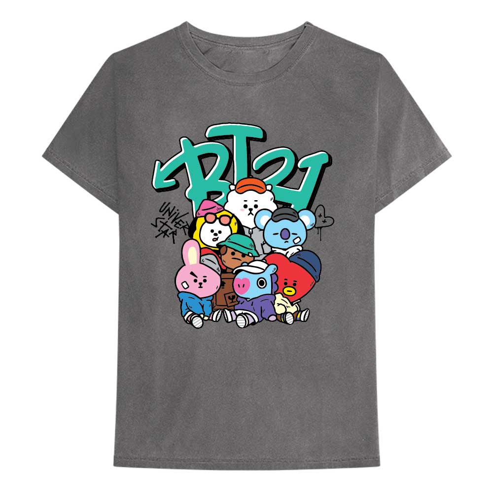 BT21 - tshirt - Unisex - Short Sleeves - Large