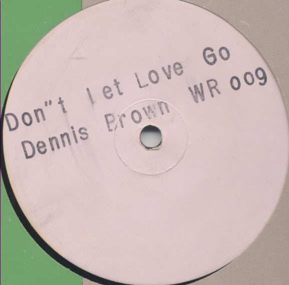 Dennis Brown - Don't Let Love Go - Used Vinyl Record 12"