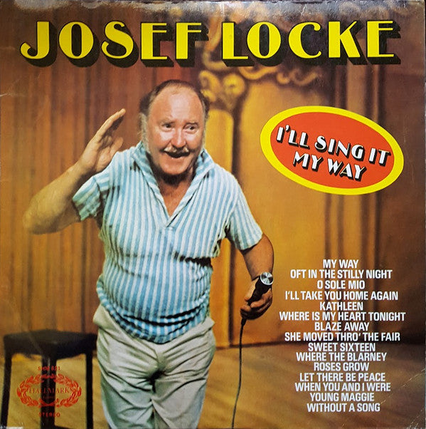 Josef Locke - I'll Sing It My Way - Used Vinyl Record