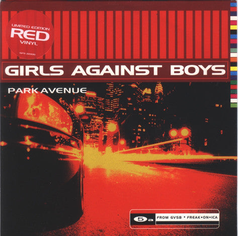 Girls Against Boys - Park Avenue - Used Vinyl Record 7"