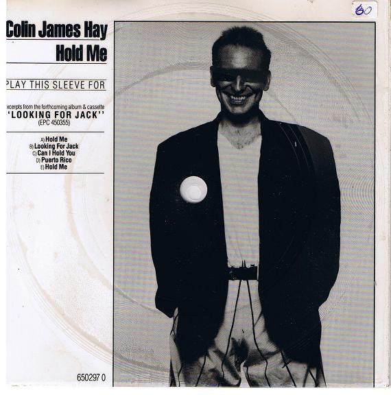 Colin Hay - Hold Me - Used Vinyl Record 7"