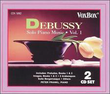 Claude Debussy - Debussy Solo Piano Music Vol.1 - Used CD