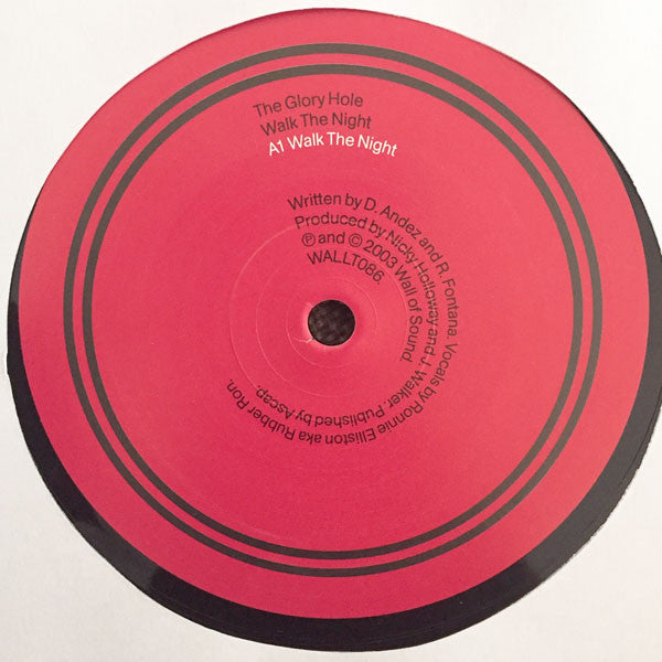 Glory Hole - Walk The Night - Used Vinyl Record 12"