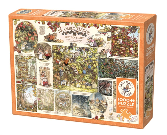 Brambly Hedge Autumn Story 1000 Piece Puzzle - Paperback
