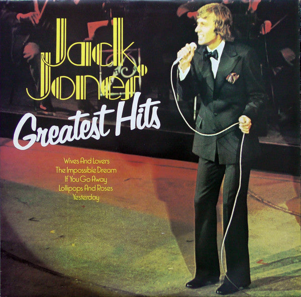 Jack Jones - ' Greatest Hits - Used Vinyl Record