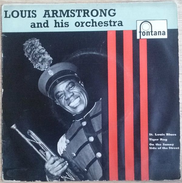 Louis Armstrong And - St. Louis Blues - Used Vinyl Record 7"