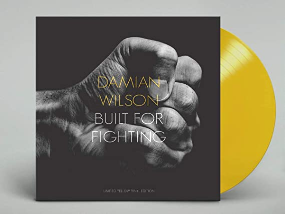 DAMIAN WILSON - BUILT FOR FIGHTING (YELLOW VINYL) - Vinyl Record