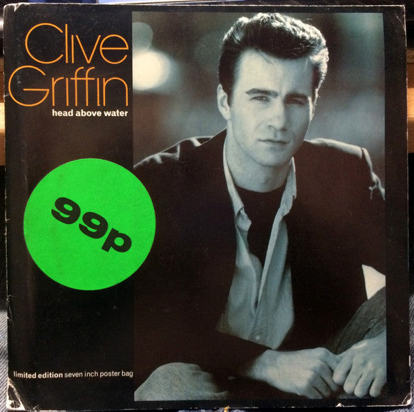 Clive Griffin - Head Above Water - Used Vinyl Record 7"