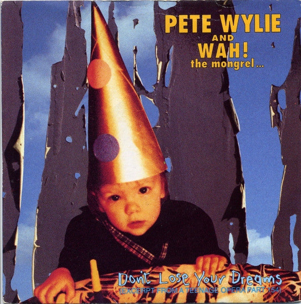 Pete Wylie & Wah! Th - Don't Lose Your Dreams - Used Vinyl Record 7"