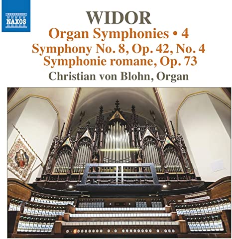 CHRISTIAN VON BLOHN - WIDOR:ORGAN SYMPHONIES 4 - CD