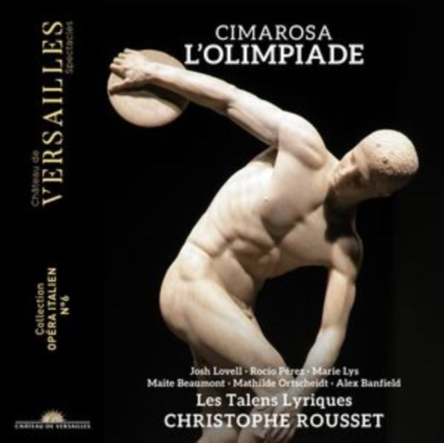 CHRISTOPHE ROUSSET; - CIMAROSA LOLIMPIADE - CD