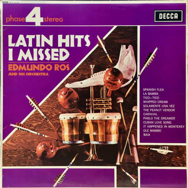 Edmundo Ros & His Or - Latin Hits I Missed - Used Vinyl Record