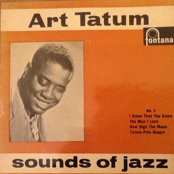 Art Tatum - sounds of jazz No. 2 - Used Vinyl Record 7"