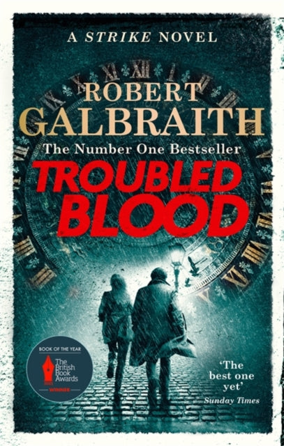 Robert Galbrait - Troubled Blood Winner of the Crime and Thriller Br
