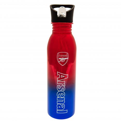 Arsenal FC - UV Metallic Drinks Bottle - Drinks Bottles