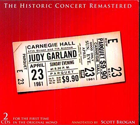 Judy Garland - Historic Carnegie Hall Concert - CD