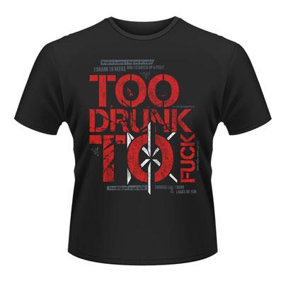 DEAD KENNEDYS - TOO DRUNK TO FU - tshirt - T Shirt - Size L