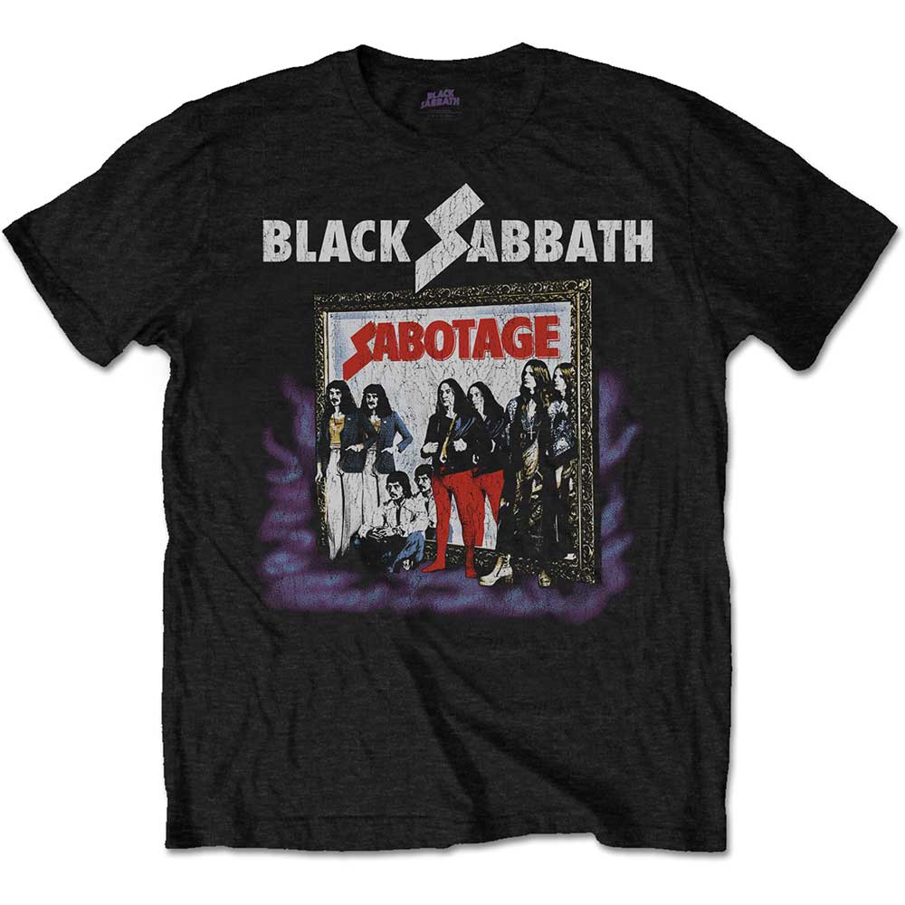 Black Sabbath - tshirt - Unisex - Short Sleeves - 2X-Large