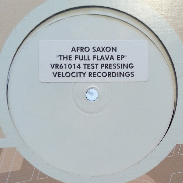 Afro Saxon Project - Full Flava EP - Used Vinyl Record 12"
