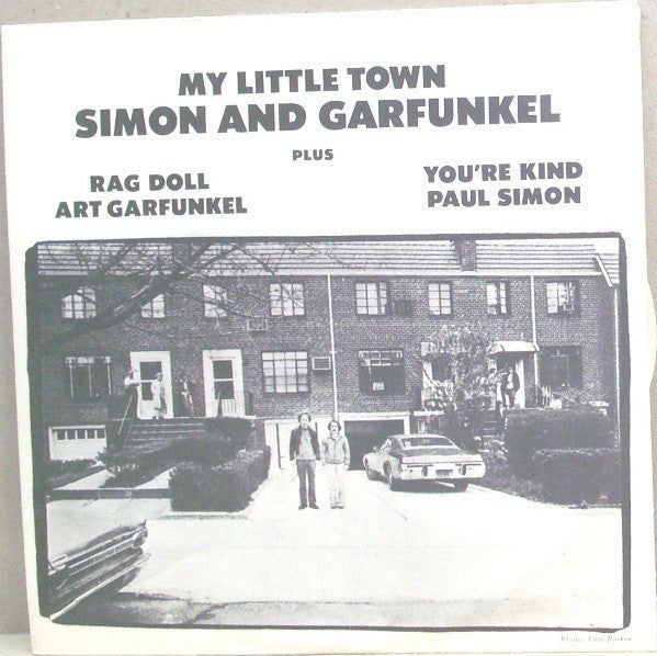 Simon & Garfunkel - My Little Town - Used Vinyl Record 7"