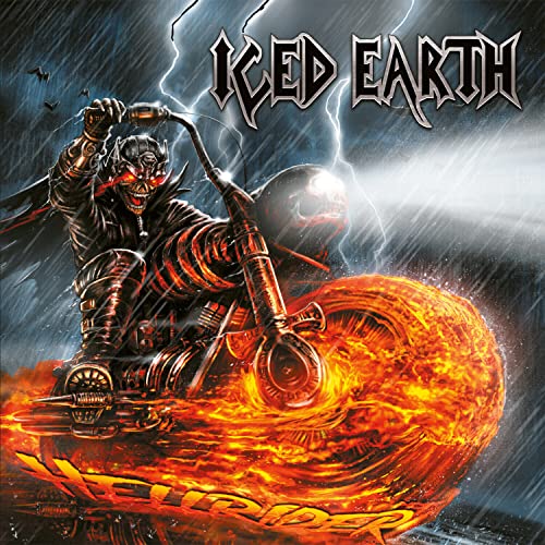 Iced Earth - Hellrider/I Walk Among You - Vinyl 12" Album Coloured Viny