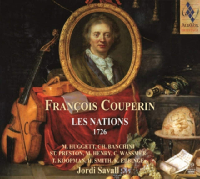 Claude Wassmer - François Couperin: Les Nations 1726 - CD ALBUM