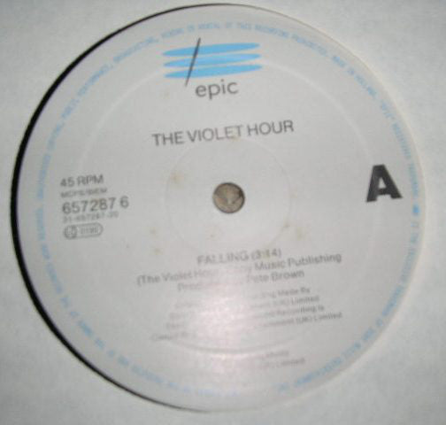 Violet Hour - Falling - Used Vinyl Record 12"