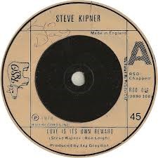 Steve Kipner - Love Is It's Own Reward - Used Vinyl Record 7"