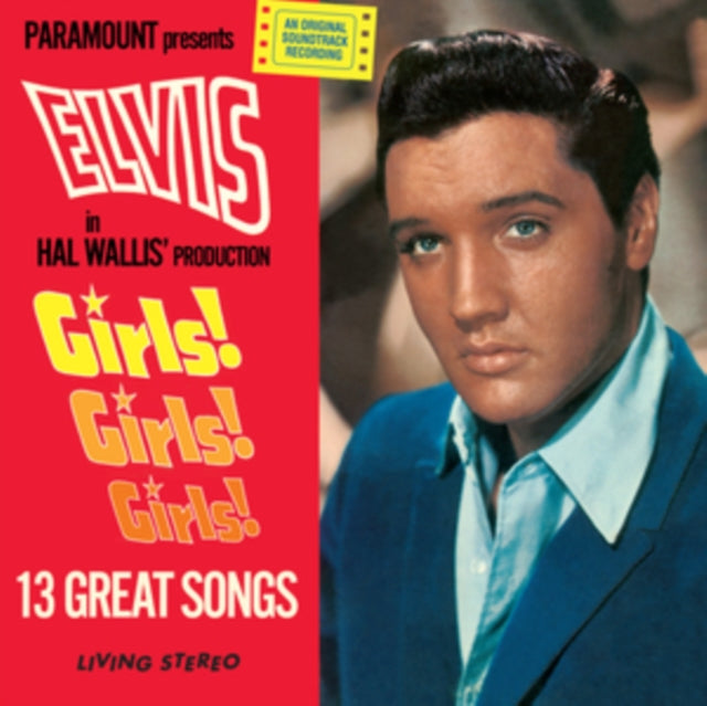 ELVIS PRESLEY - Girls! Girls! Girls! (+2 Bonus Tracks) (Solid Red Viny