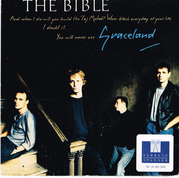 Bible - Graceland - Used Vinyl Record 7"