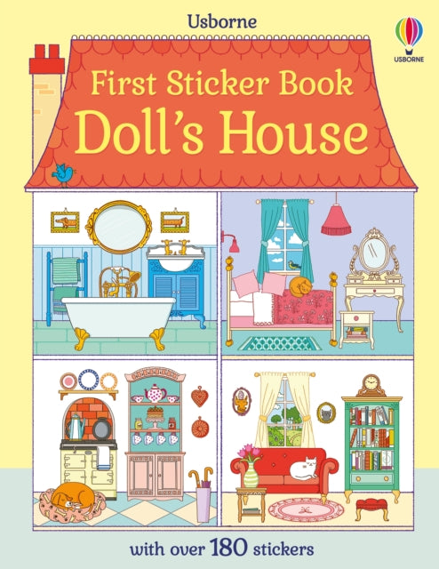 Abigail Wheatley - First Sticker Book Doll's House - New Paperback