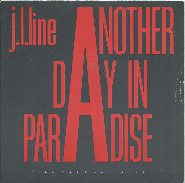 S.L. Line - Another Day In Paradise (The Only Version) - Used Vinyl R