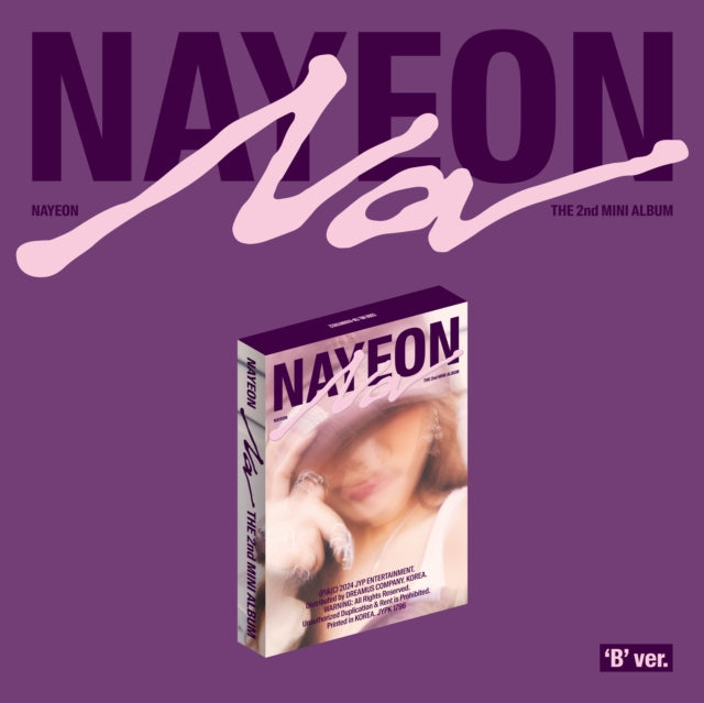 NAYEON (TWICE) - NA (‘B’ ver.) - 1CD
