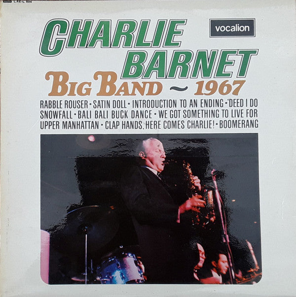 Charlie Barnet - Big Band - 1967 - Used Vinyl Record