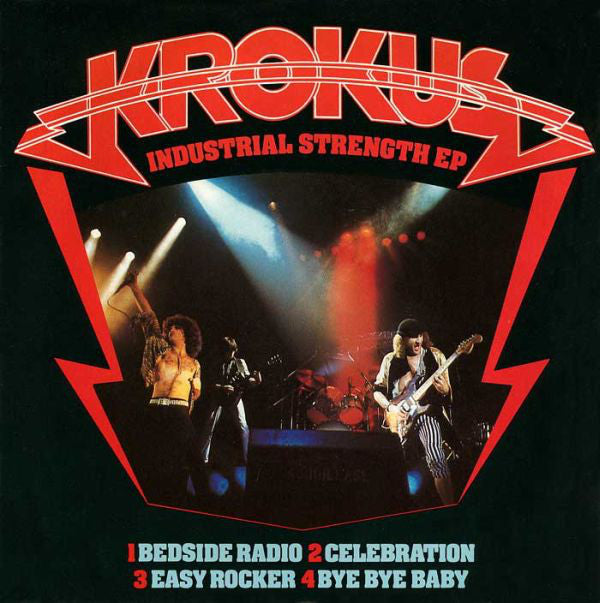 Krokus - Industrial Strength EP - Used Vinyl Record 7"