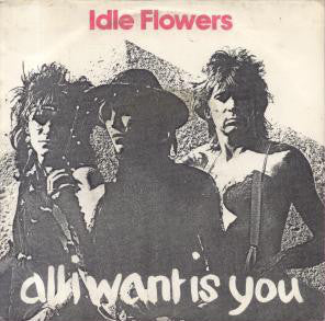 Idle Flowers - All I Want Is You - Used Vinyl Record 7"
