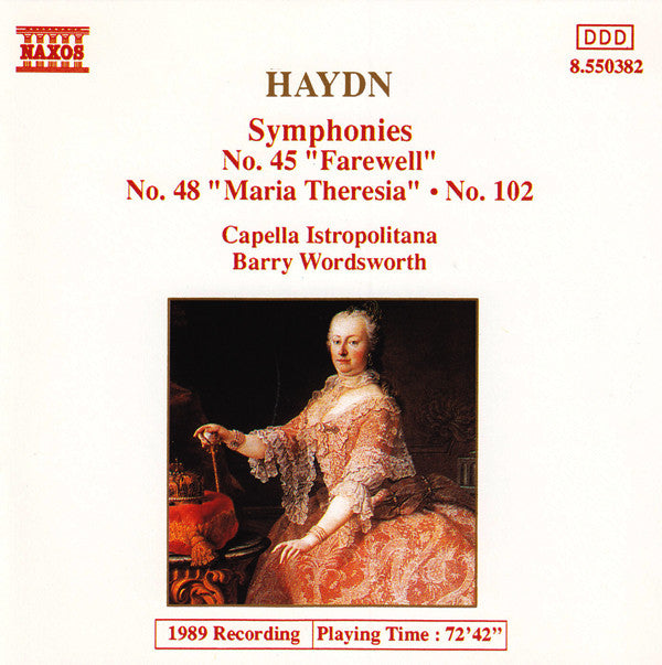 Joseph Haydn - Symphonies (No. 45 "Farewell" / No. 48 "Maria Theresia