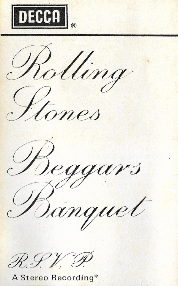 Rolling Stones - Beggars Banquet - Used Cassette