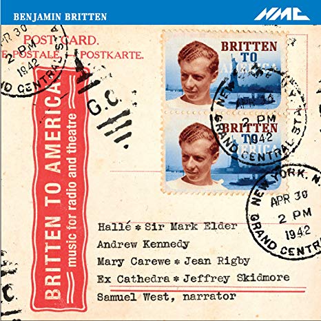 Benjamin Britten - : Britten to America - CD